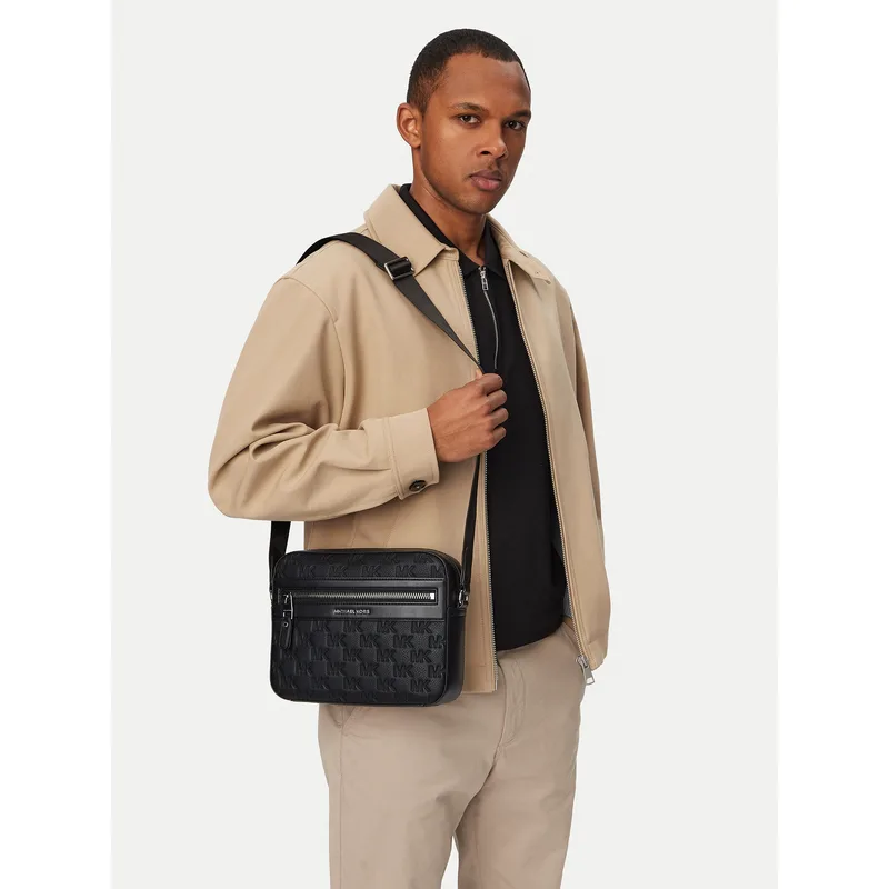 Τσάντα MICHAEL Michael Kors Jet Set 33S6LJSM1L Μαύρο