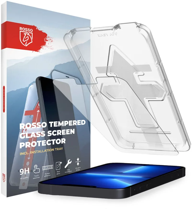 Κόκκινο Tempered Glass - Αντιχαρακτικό Προστατευτικό Γυαλί Οθόνης Apple iPhone 13 Pro Max (8719246326257)