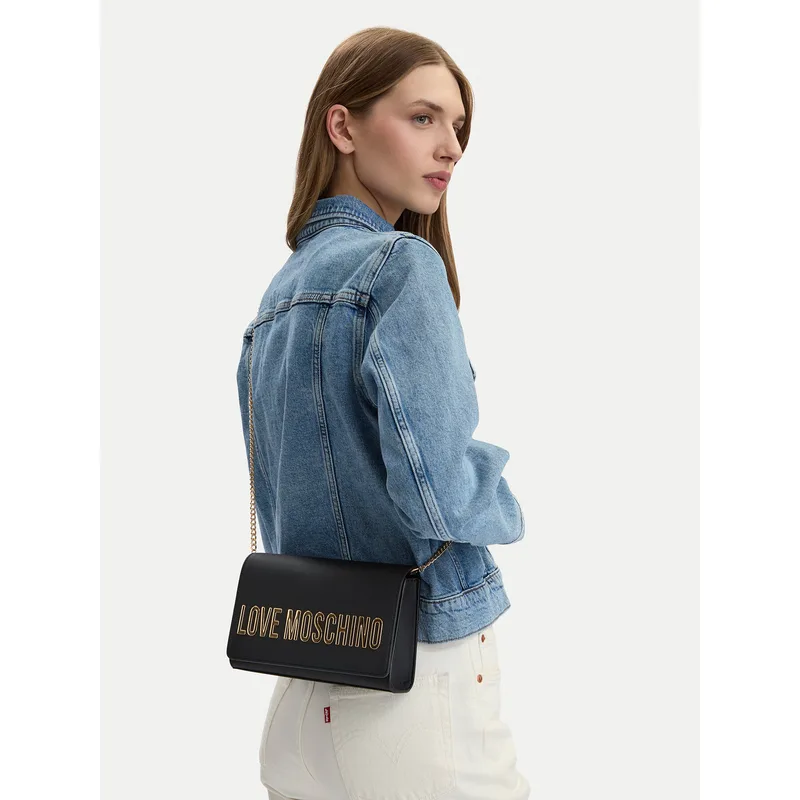 Τσάντα LOVE MOSCHINO JC4103PP0OKD0000 Μαύρο