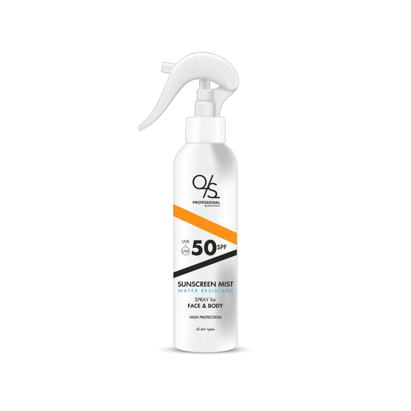 QS Professional SunScreen Mist - Face & Body Spray SPF50 (200ml)