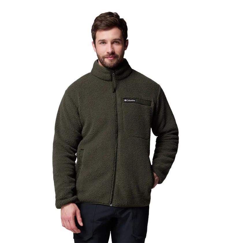 Columbia Ανδρική Ζακέτα Rugged Ridge™ Full Zip Sherpa Fleece Jacket 2135481-366 Πράσινο