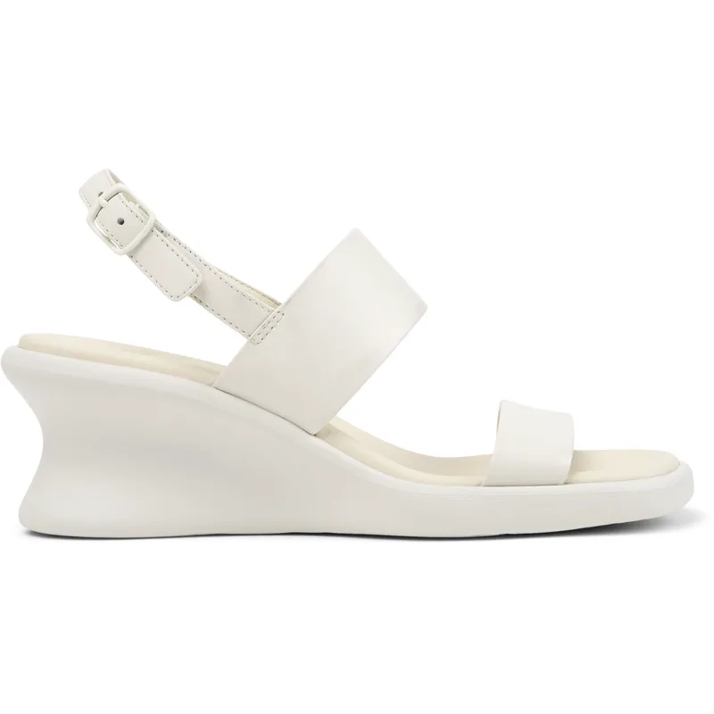 CAMPER Louise Sandal - Πέδιλα Για Γυναικεία - Λευκό, Μέγεθος 41, Smooth leather