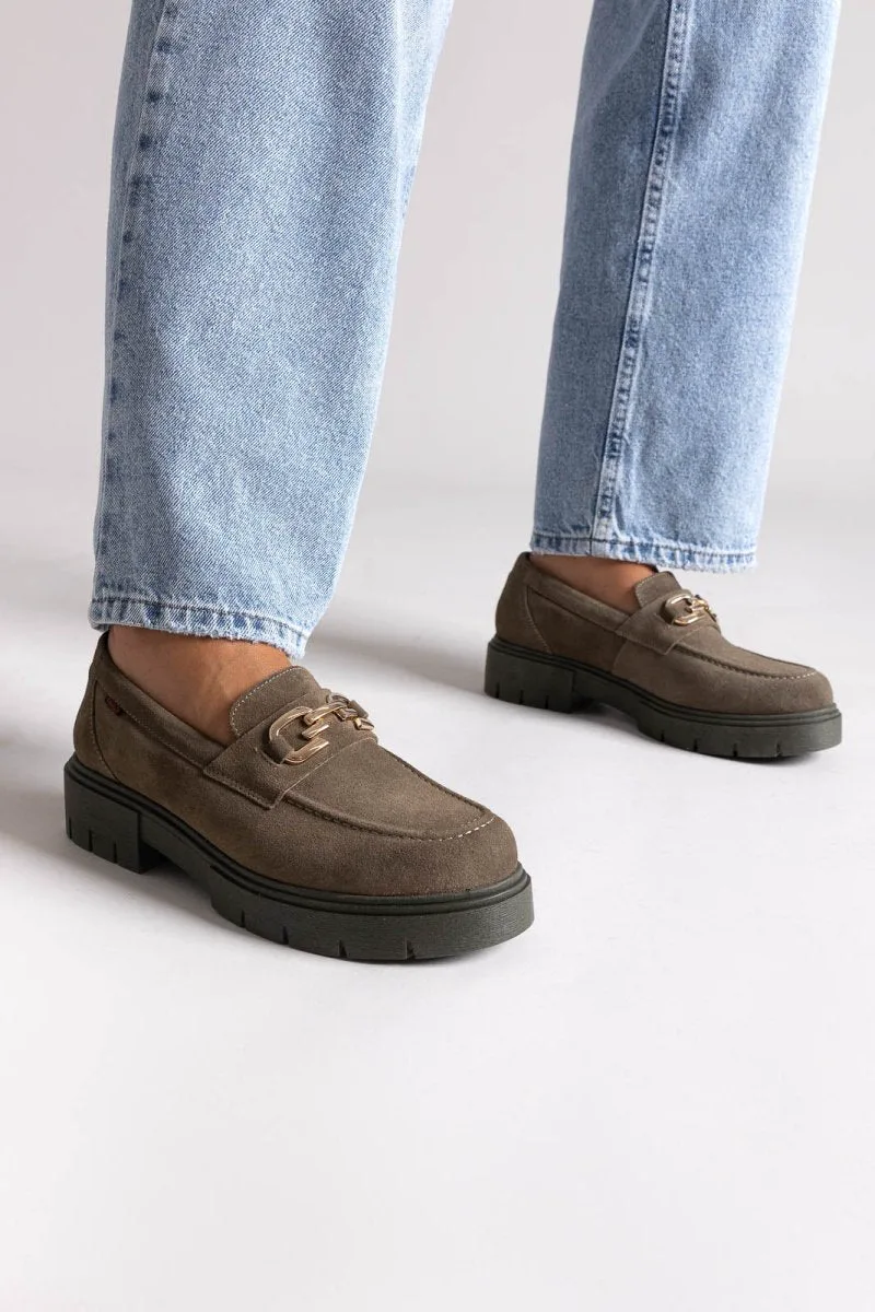 RAGAZZA Σουέντ Δερμάτινα Loafers - 0190 - Λαδί