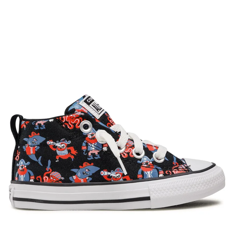 Sneakers Converse Chuck Taylor All Star Street Mid 672732C Μαύρο