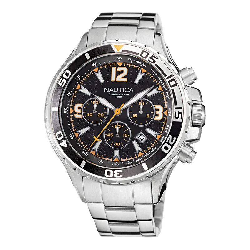 Ρολόι Ανδρικό Chronograph Stainless Steel Nautica NAPNSS217