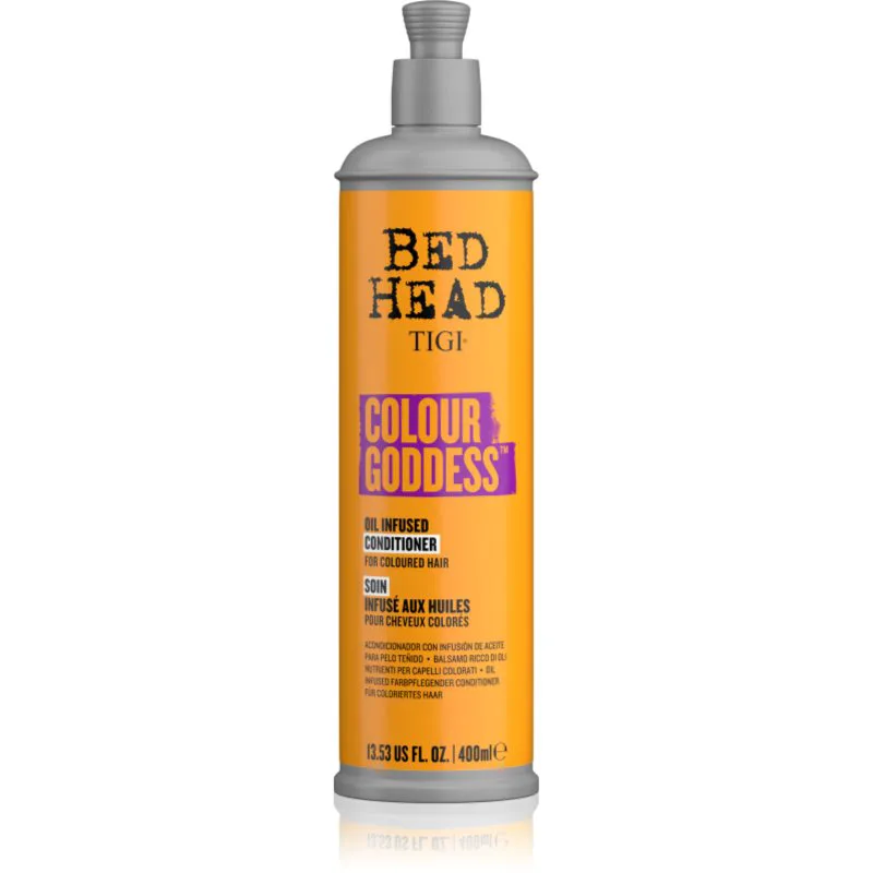 TIGI Colour Goddess Oil Infused Conditioner ελαιώδες μαλακτικό για βαμμένα και με ανταύγειες μαλλιά 400 ml