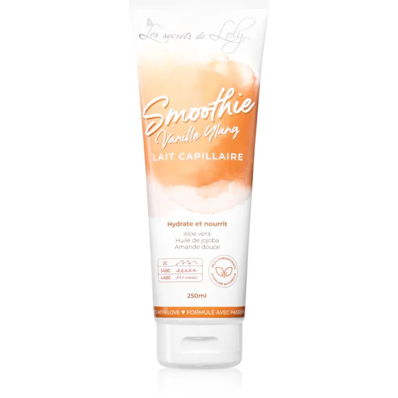 Les Secrets De Loly Smoothie Vanille Ylang λοσιόν χωρίς ξέβγαλμα για τα μαλλιά 250 ml