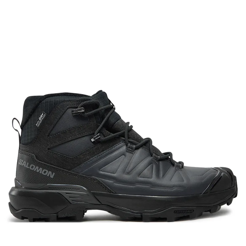 Παπούτσια πεζοπορίας Salomon X Ultra Snowpilot Waterproof L47585600 Μαύρο