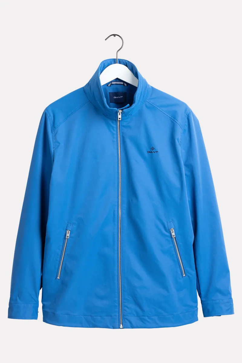Gant ανδρικό jacket μονόχρωμο με κεντημένο logo "Light Mid-Length" - 7006041