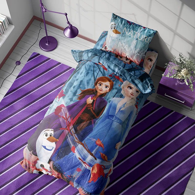 Σεντόνια Μονά (Σετ) 160X240 Disney Dimcol Frozen Ii 884 Χωρίς Λάστιχο (160x240)