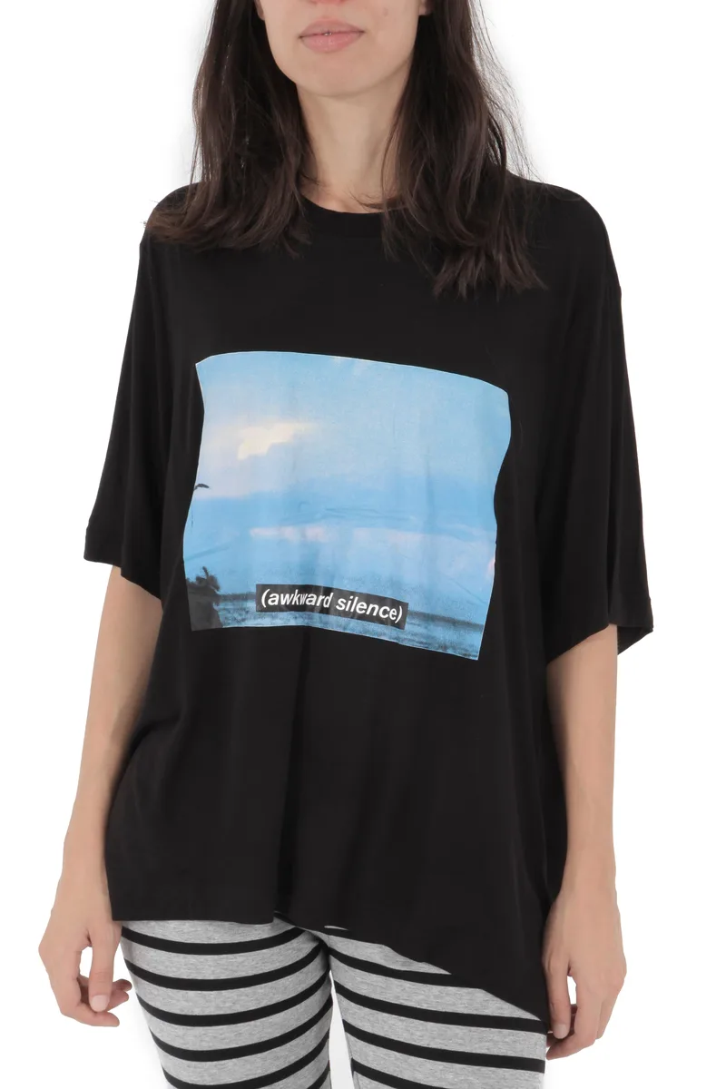 Μπλούζα Κοντομάνικη Cheap Monday Awkward Sky 0150425-G13 Γυναικείο