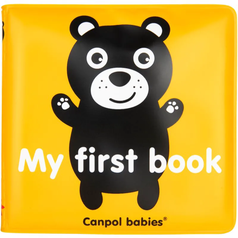 Canpol babies Soft Playbook εκπαιδευτικό βιβλίο δραστηριοτήτων με έντονα χρώματα με ήχο 1 τμχ