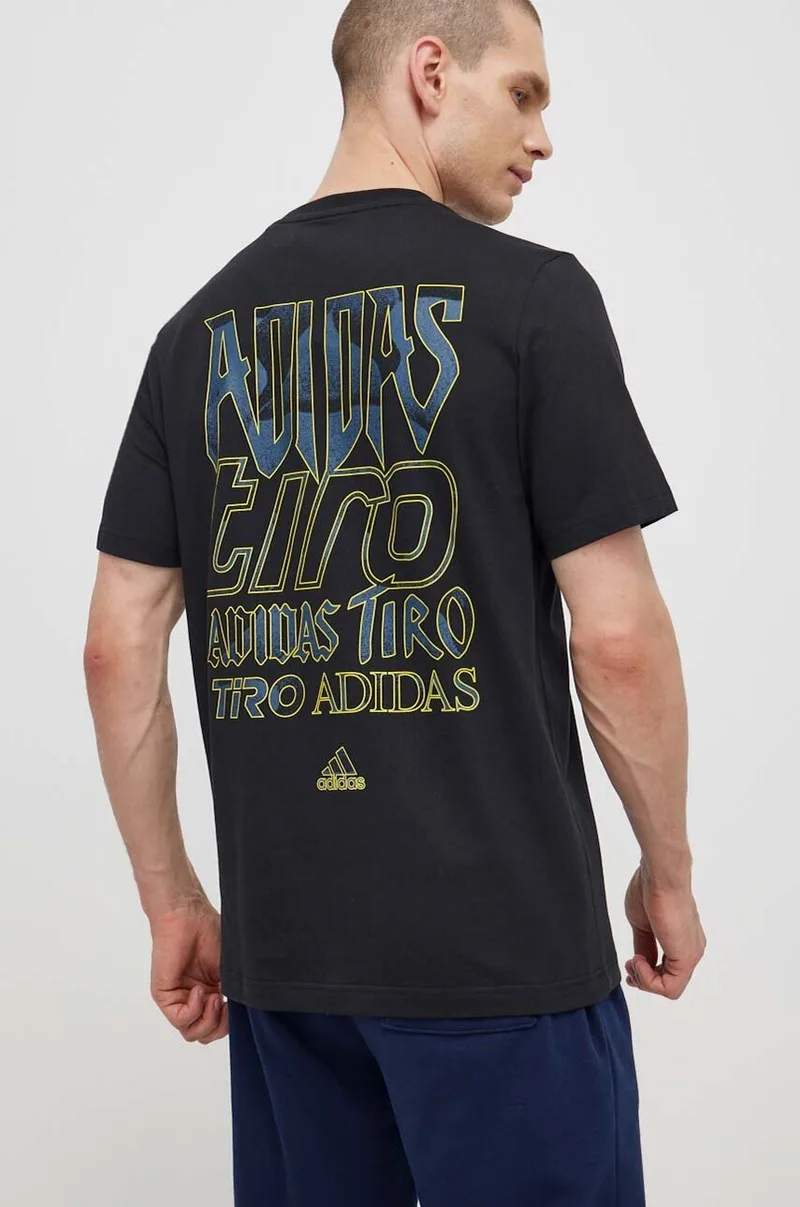 Βαμβακερό μπλουζάκι adidas TIRO