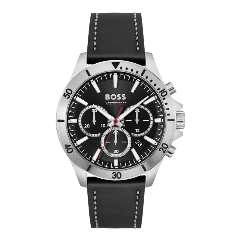 BOSS Black Leather Strap 1514055