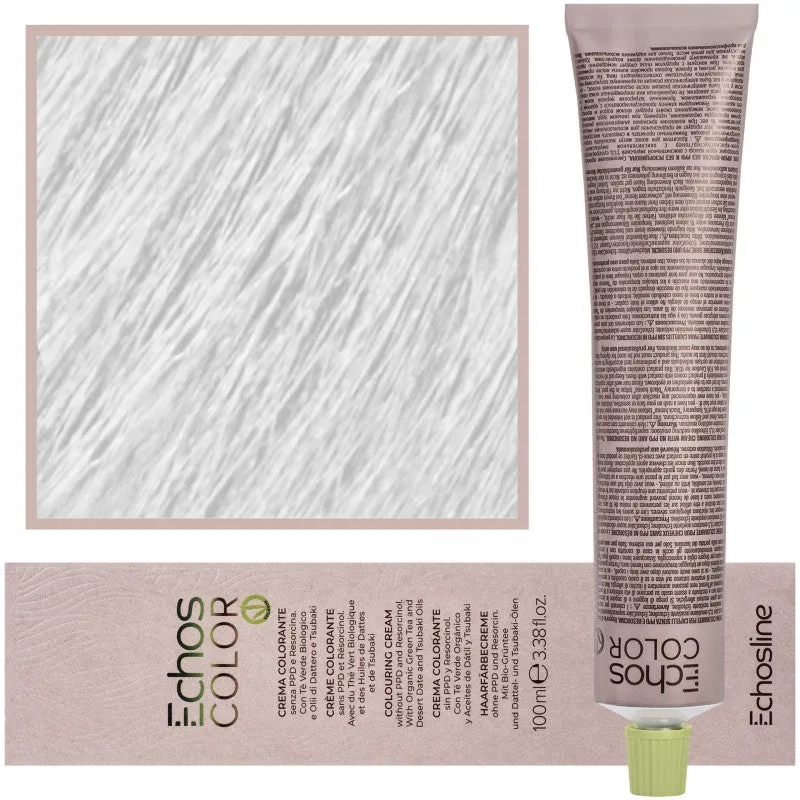 Echosline Echos Color Coloring Cream - hair dye 100ml TRANSPARENT | Transparent