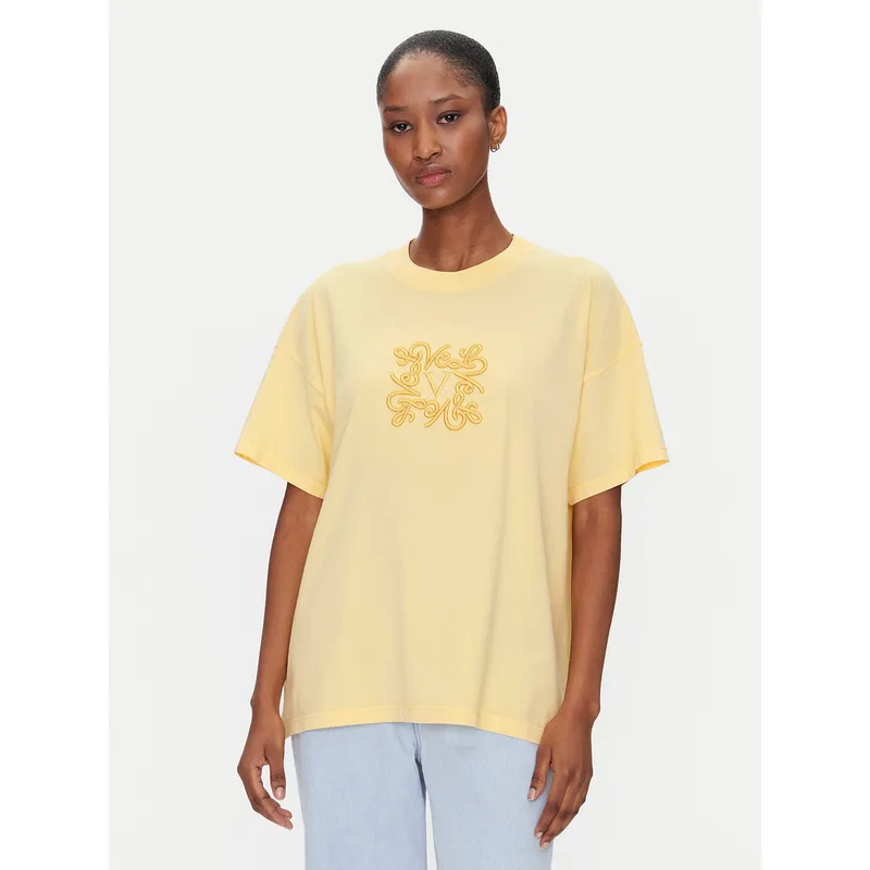 ViCOLO T-Shirt RD0119 Κίτρινο Regular Fit