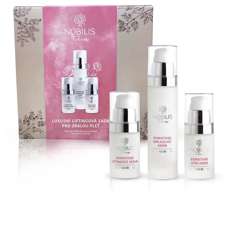 Nobilis Tilia Anti-Age Péče σετ δώρου ενάντια στη γήρανση της επιδερμίδας