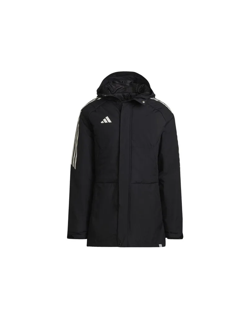 Adidas Condivo 22 Stadium Ανδρικό Χειμωνιάτικο Μπουφάν Παρκά Μαύρο HT2538