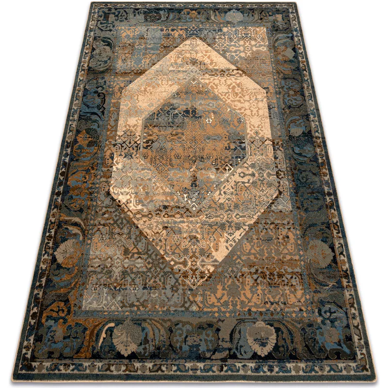 Χαλιά Rugsx Μαλλί χαλί OMEGA Seneh Vintage κονιά 200x300 cm