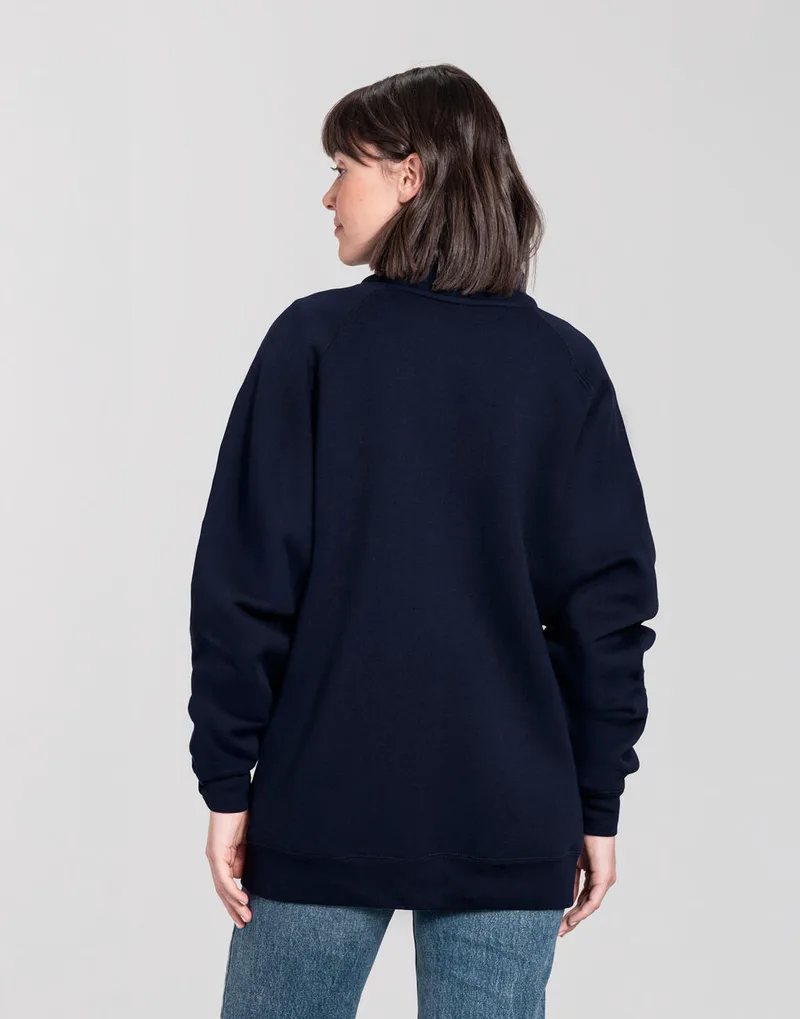 Iconic Premium Sweat Jacket Fruit of the Loom 0622900 Deep Navy