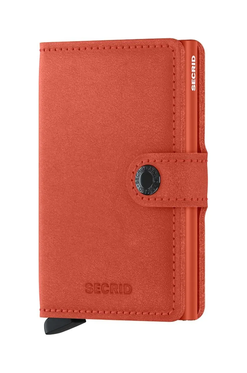 Δερμάτινο πορτοφόλι Secrid Miniwallet Original Πορτοκαλί
