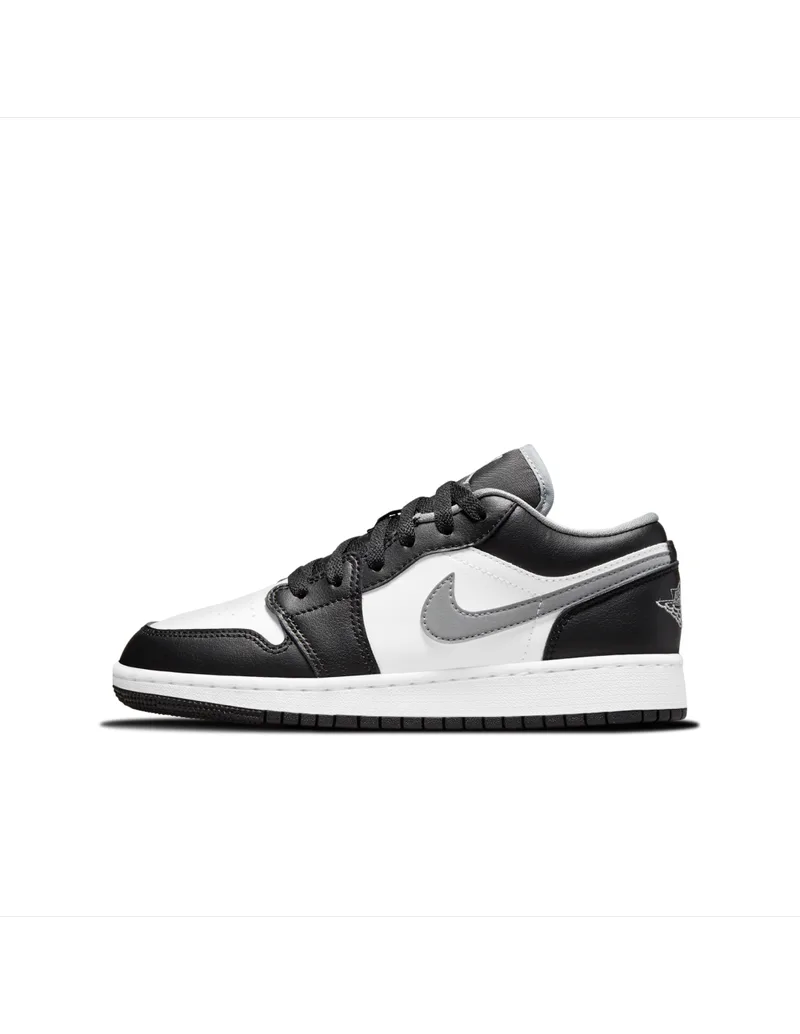Jordan 1 Low Black White Grey GS 553560040 MBS