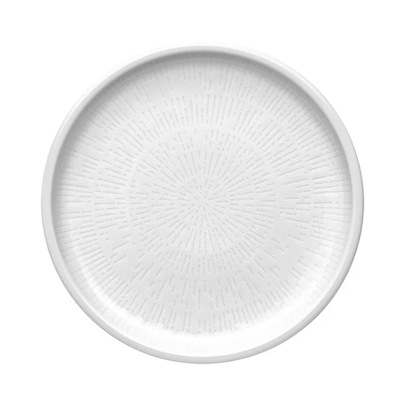 Schönwald Πιάτο Ρηχό Πορσελάνης Ανάγλυφο Shiro White 26cm
