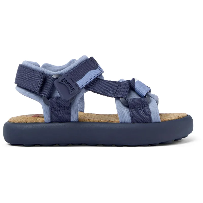 CAMPER Pelotas Flota - Πέδιλα Για Κορίτσια - Μπλε, Μέγεθος 28, Cotton fabric