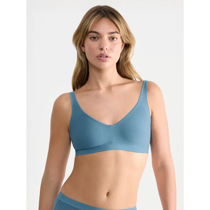 Sloggi Σουτιέν χωρίς μπανέλα Ever Ease 10219673 Μπλε