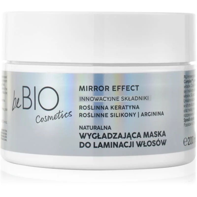 beBIO Baby Hair Complex Mirror Effect Λειαντική μάσκα για ατίθασα μαλλιά 200 ml
