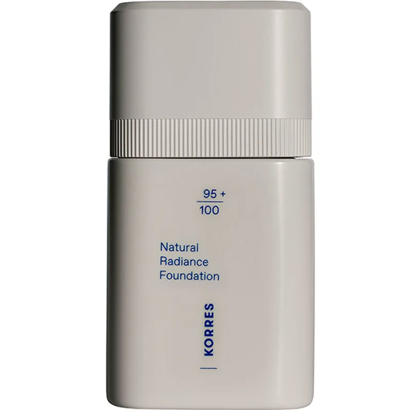 Korres Natural Radiance Foundation Μεσαίας Κάλυψης Serum-Like Foundation με Δροσερή Υφή & Φυσικά Λαμπερό Αποτέλεσμα 30ml - 02 Medium