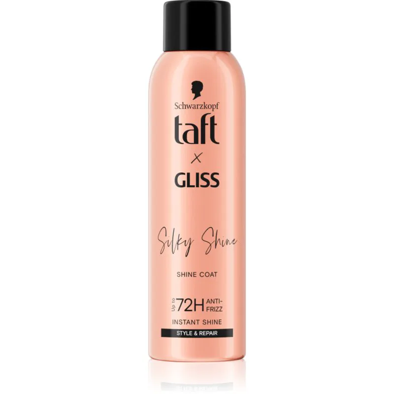 Schwarzkopf Taft x Gliss σπρέι για λάμψη για τα μαλλιά Silky Shine 150 ml