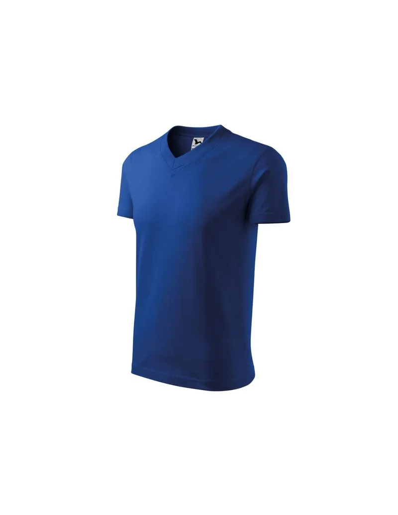 Adler Vneck U MLI10205 Ανδρικό Διαφημιστικό T-shirt Κοντομάνικο σε Μπλε Χρώμα MLI-10205