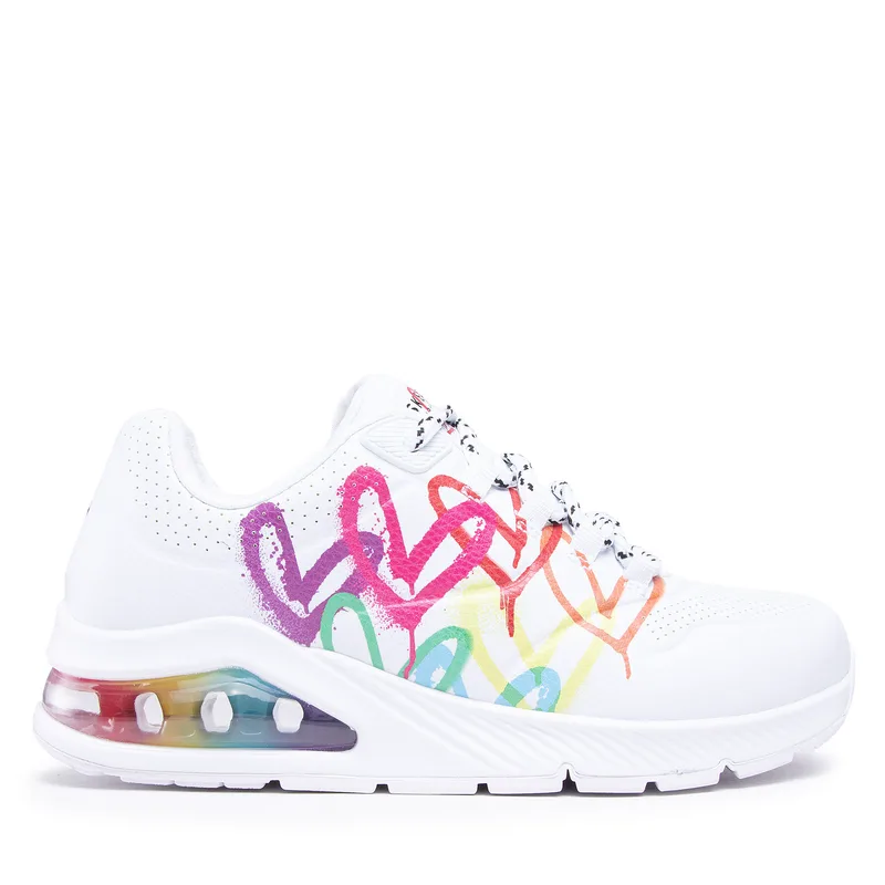 Αθλητικά Skechers Uno 2 Floating Love 155521/WHT Λευκό