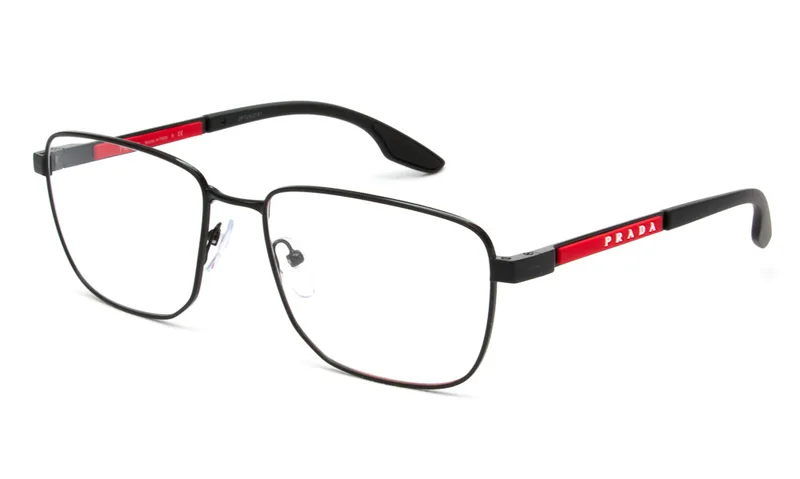 PRADA ΣΚΕΛΕΤΟΣ ΟΡΑΣΕΩΣ PRADA PS50OV 1AB1O1 5718 PS50OV Μαύρο