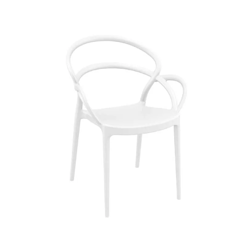 Μιλα white πολυθρονα πολ/νιου