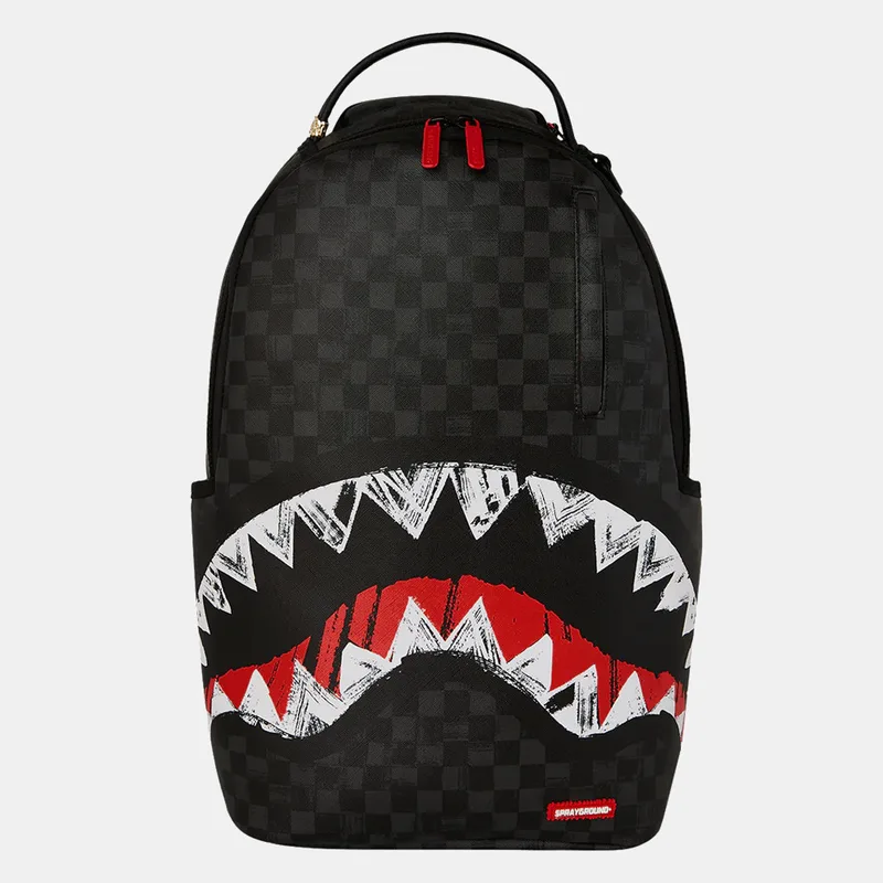 Sprayground Scribble Shark Check Σακίδιο Πλάτης (9000264920_1523)