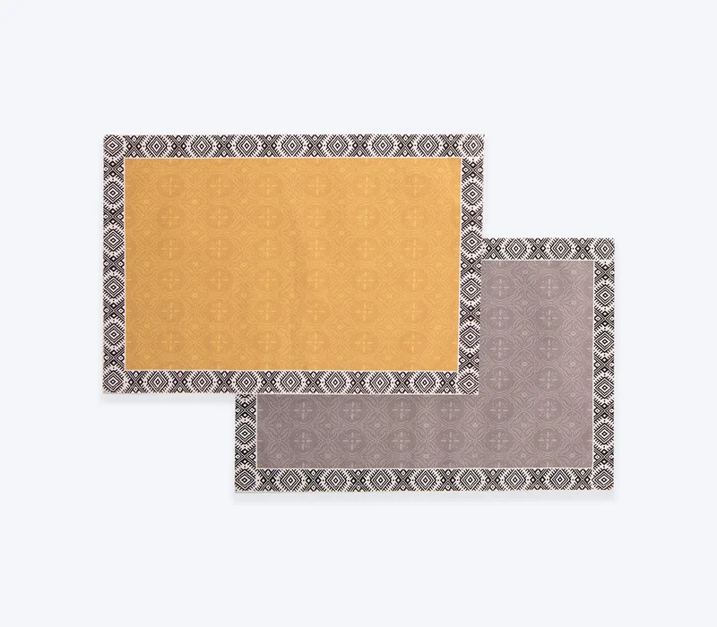 Σουπλά Nef-Nef Jeneria Mustard/Grey 33x48