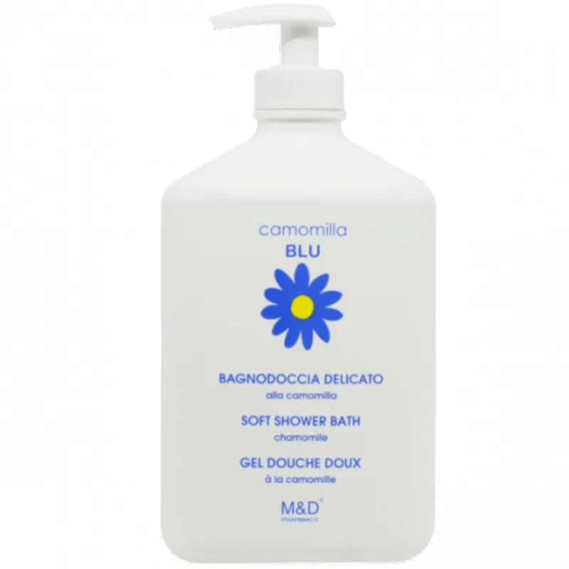 Camomilla Μπλε Delicate Douche Doux Bath & Shower Gel Απαλό Αφρόλουτρο για Πολύ Ευαίσθητο & Δυσανεκτικό Δέρμα με Χαμομήλι με Αντλία 500ml