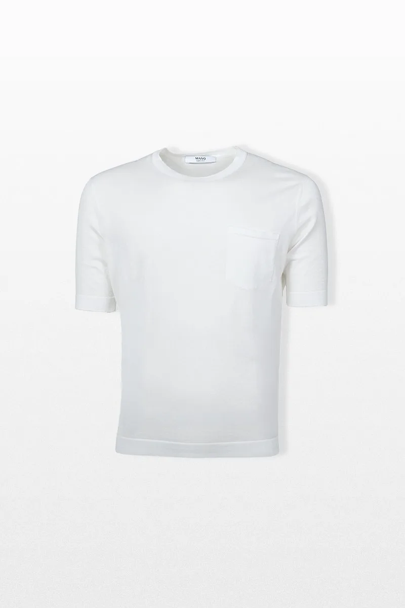 +39MASQ Ανδρικό Λευκό Short Sleeved T-Shirt