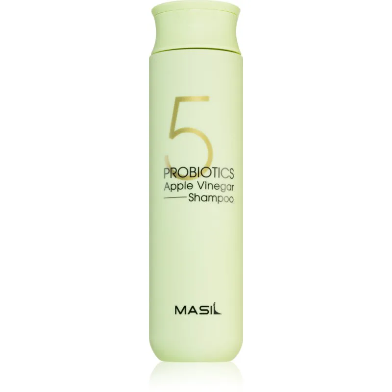 MASIL 5 Probiotics Apple Vinegar σαμπουάν για βαθύ καθαρισμό για μαλλιά και το δέρμα του τριχωτού της κεφαλής 300 μλ