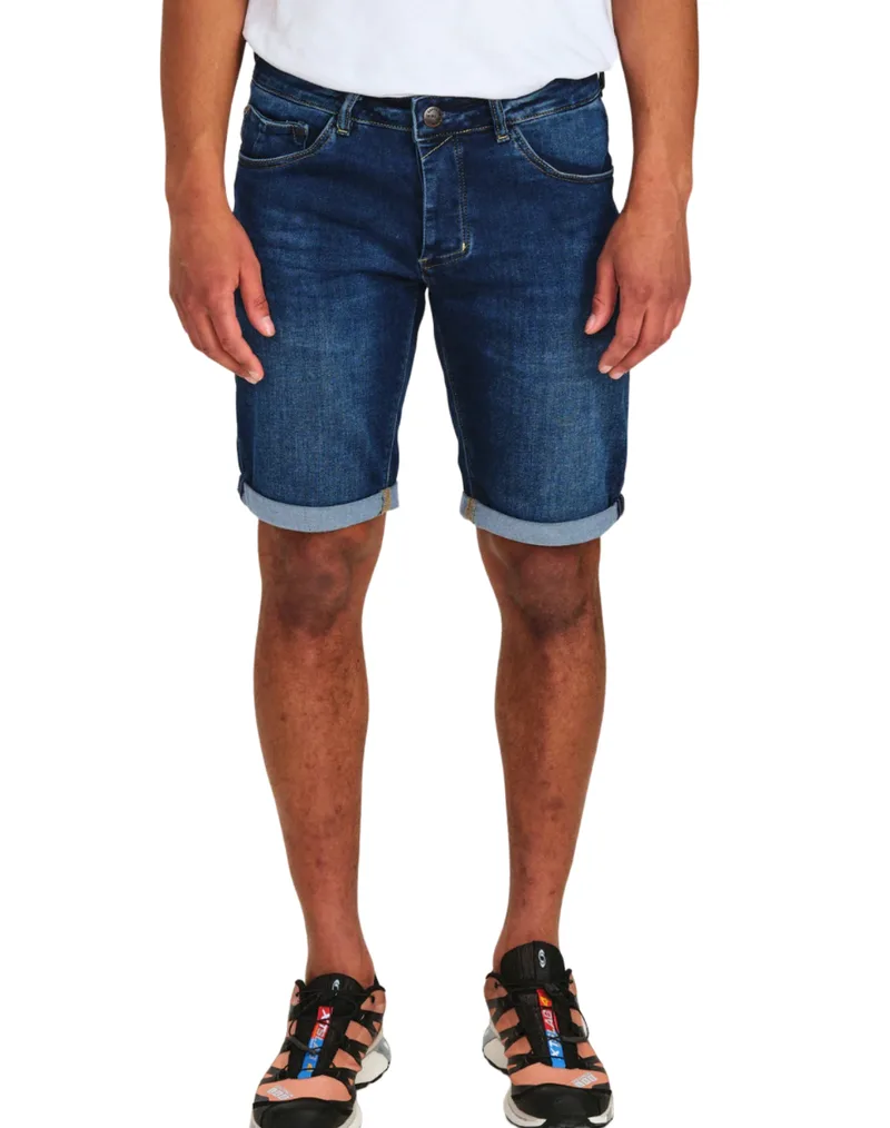 Gabba - Βερμούδα Ανδρική Jason K3787 Sanza-Denim Wash