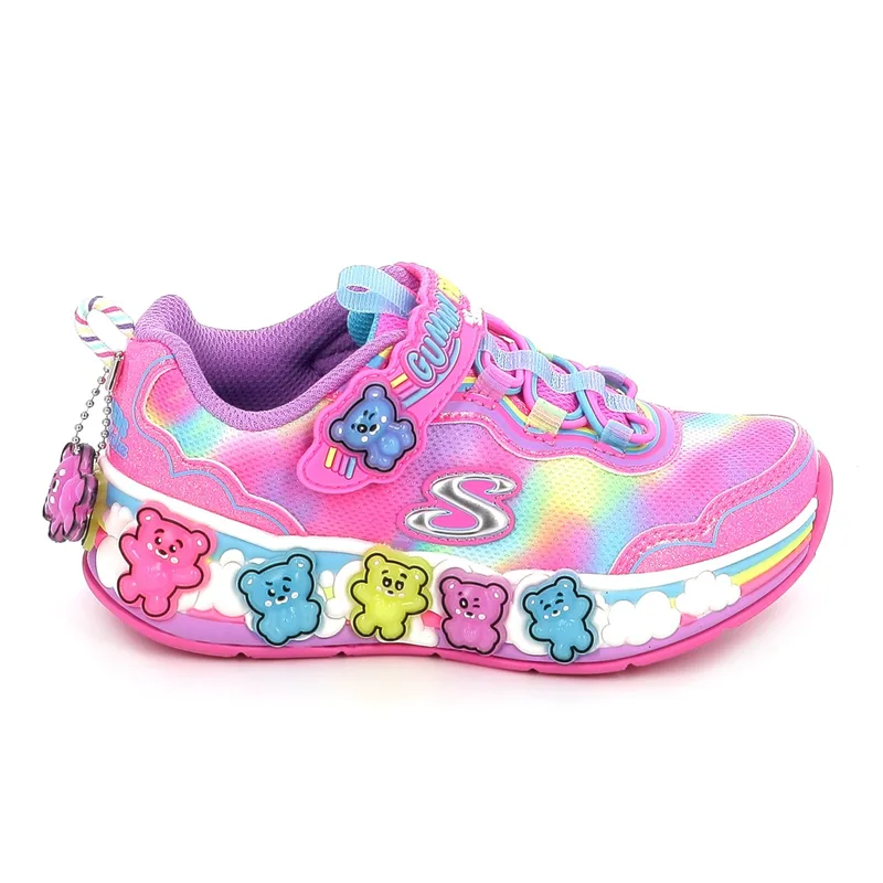 Παιδικό Αθλητικό Παπούτσι για Κορίτσι Skechers Gummy Friends Χρώματος Πολύχρωμο 303205L-HPMT