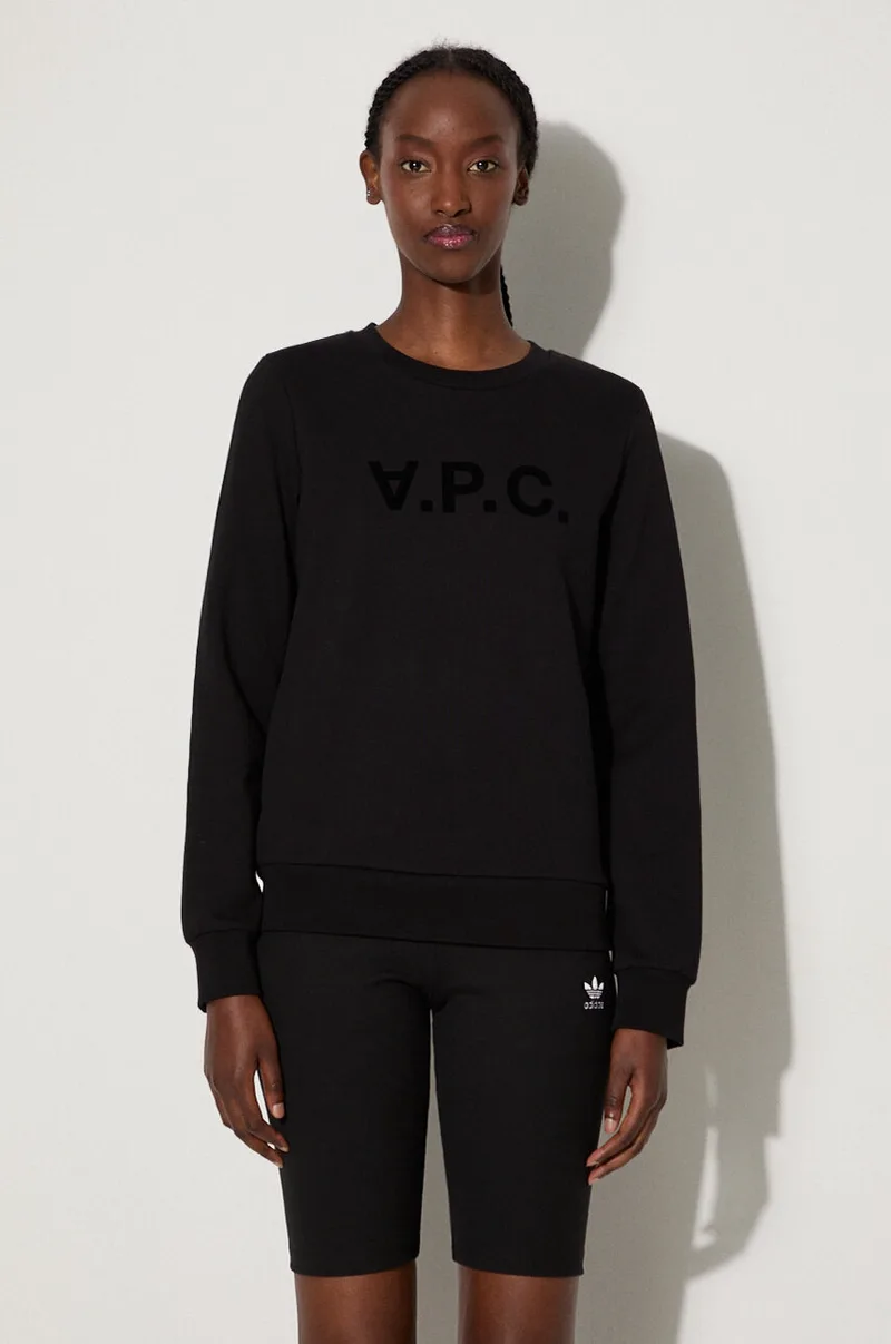 Βαμβακερή μπλούζα A.P.C. Sweat Viva