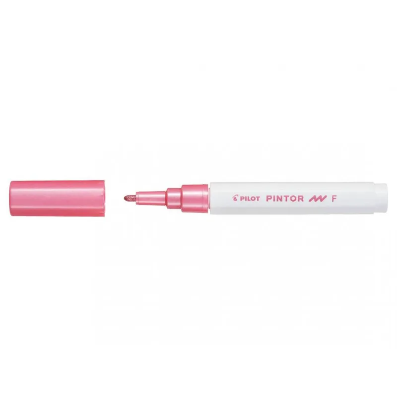 Μαρκαδόρος Pilot Paint Pintor Fine Metallic Ροζ SW-PT-FMP