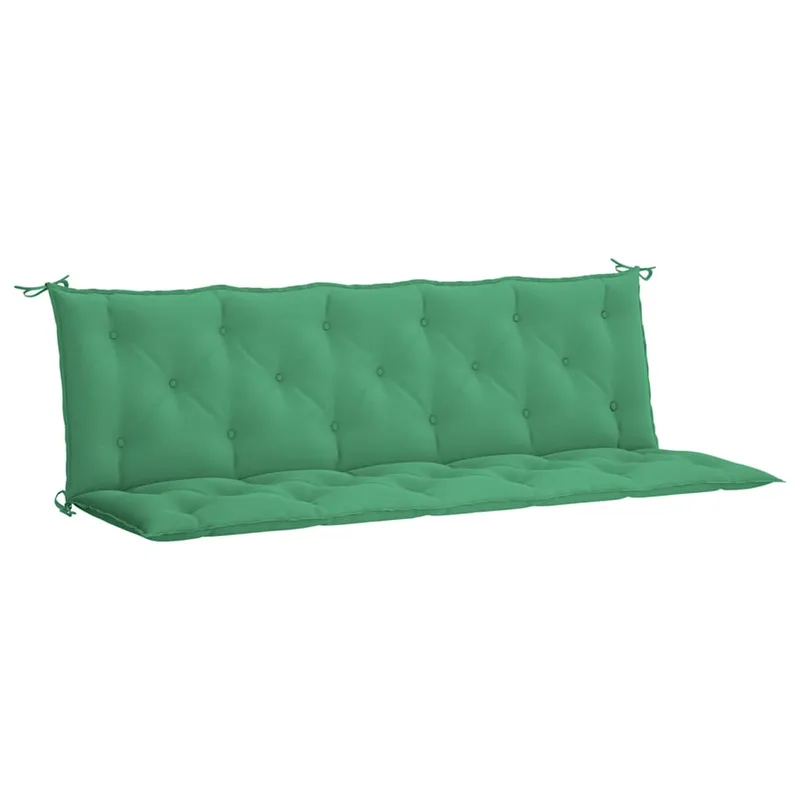 vidaXL Μαξιλάρι Πάγκου Κήπου Πράσινο 180x(50+50)x7 εκ. Ύφασμα Oxford