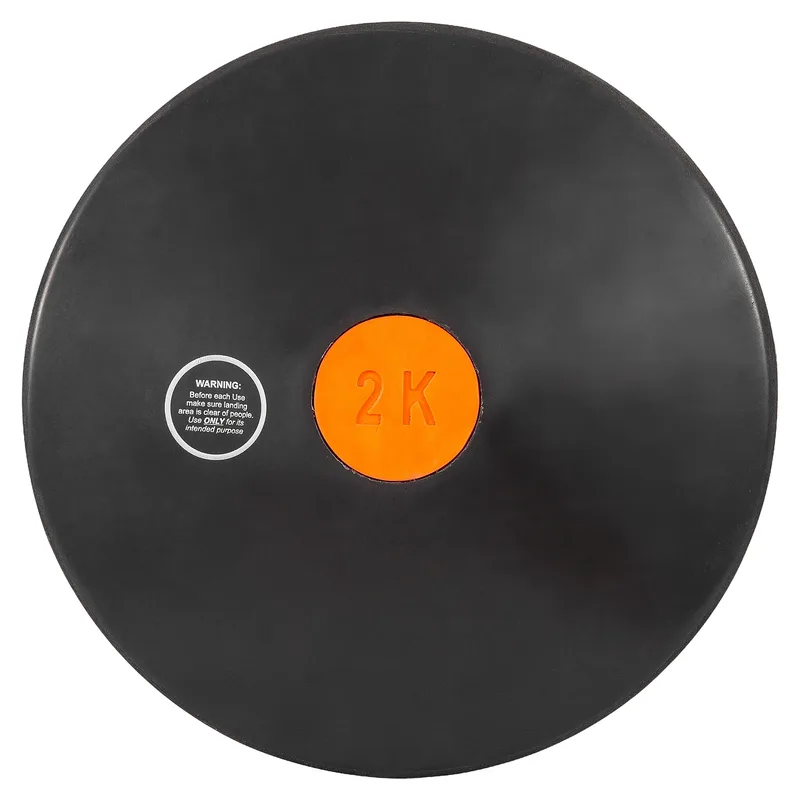Δίσκος Από Μαύρο Λάστιχο 2kg