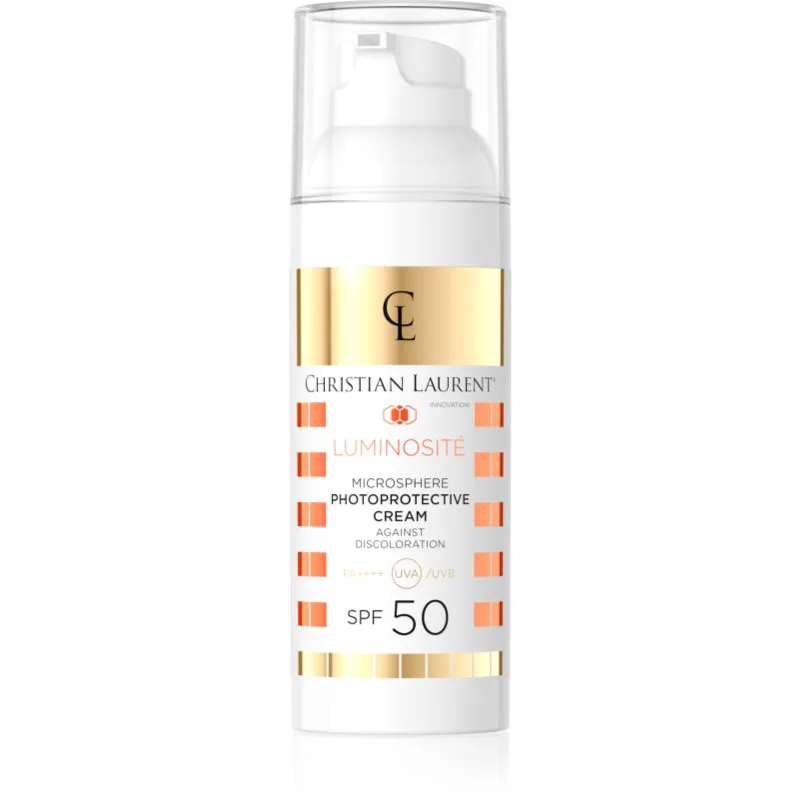 Christian Laurent Luminosité SPF 50 καταπραϋντική κρέμα ημέρας κατά της ερυθρότητας 50 ml