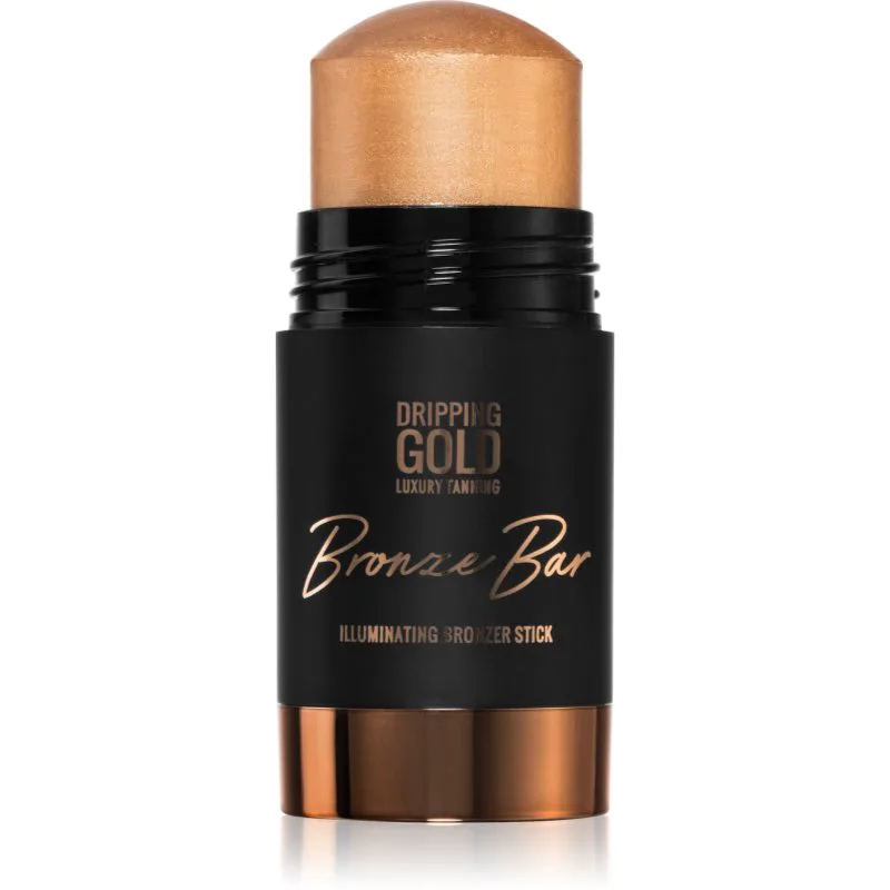 Dripping Χρυσό Luxury Tanning Illuminating Stick λαμπρυντικό μπρονζερ Για πρόσωπο και σώμα απόχρωση Bronze 36 γρ