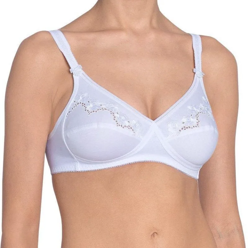 Σουτιέν χωρίς μπανέλα | Elasti Cross+Cotton N ΛΕΥΚΟ